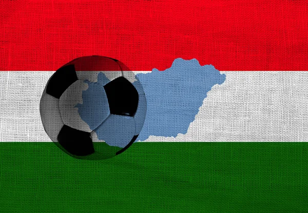 Ungarischer Fußball — Stockfoto
