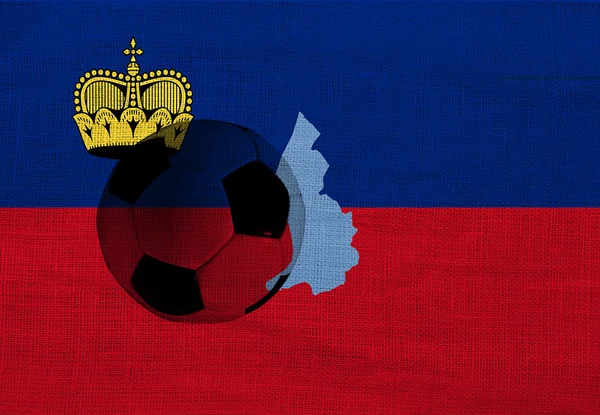 Liechtenstein fotboll — Stockfoto