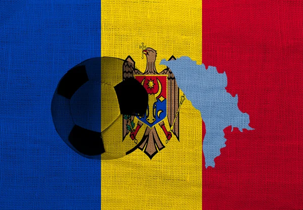 Moldaviska fotboll — Stockfoto