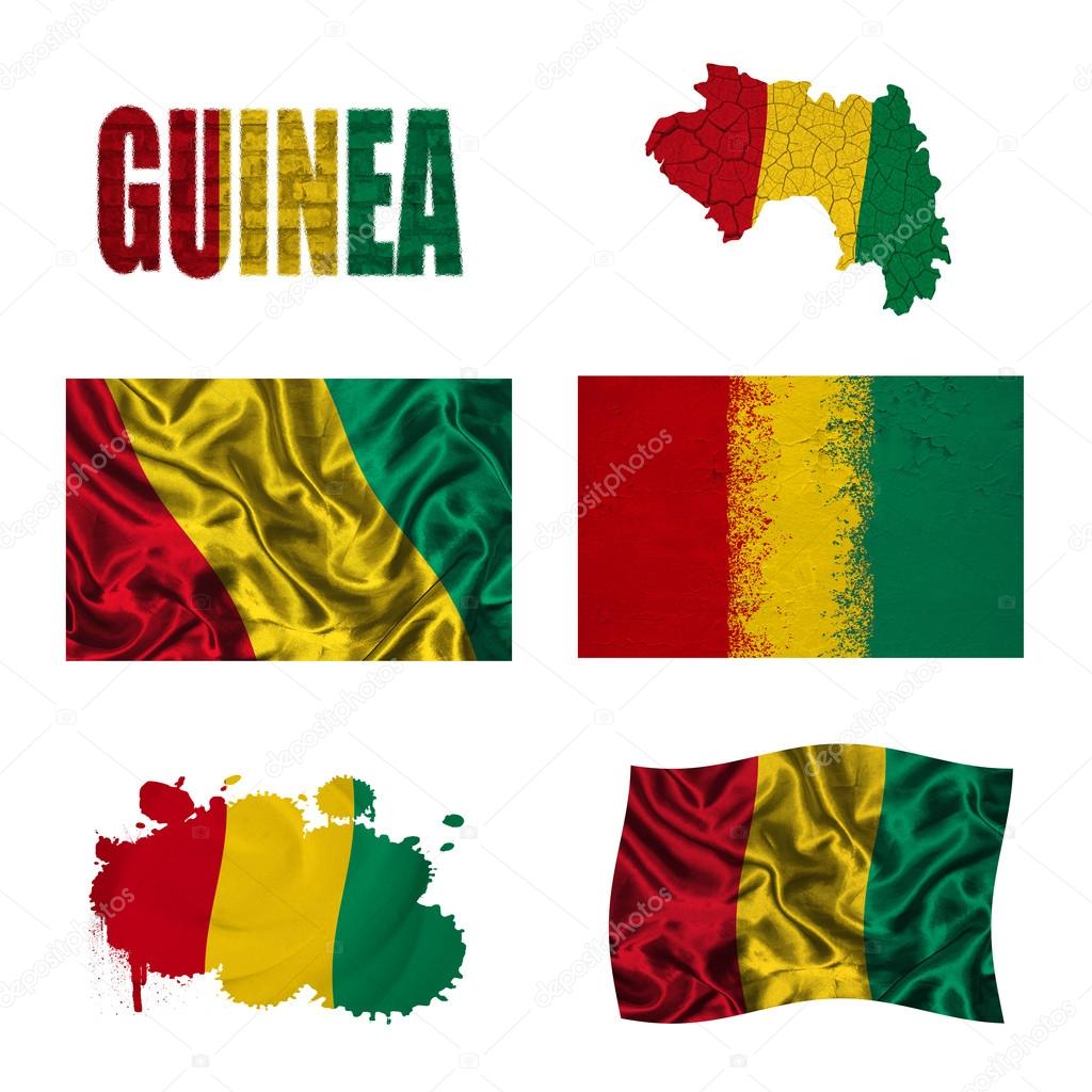 Guinea flag collage