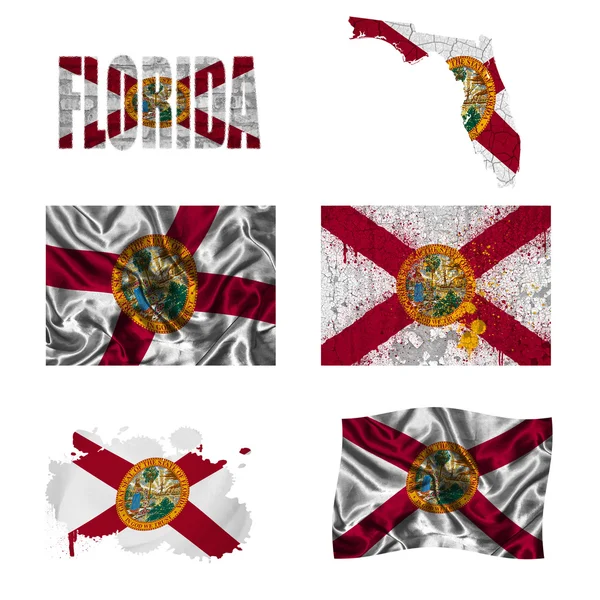 Florida flag collage