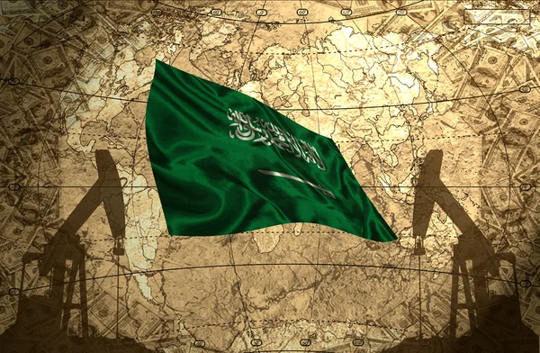 Arabia Saudita Oil Power — Foto Stock