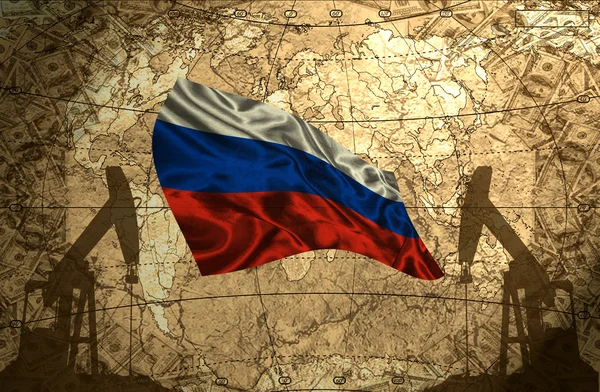 Нефтяная держава России — стоковое фото