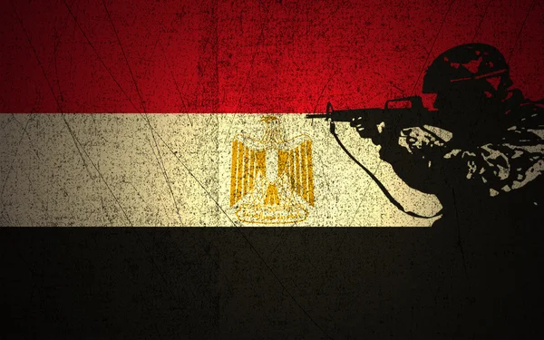 Mısır çatışma — Stok fotoğraf
