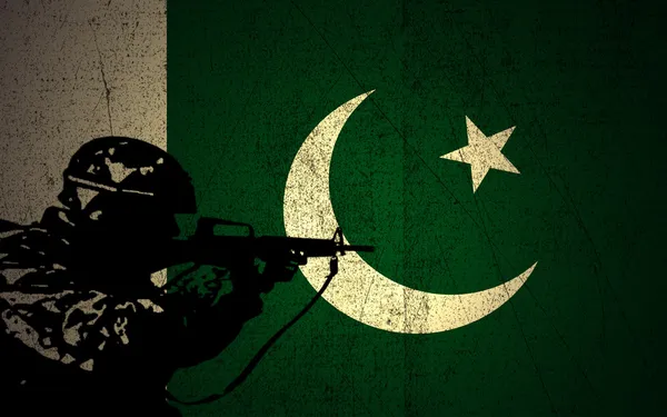 巴基斯坦的军事实力 — 图库照片