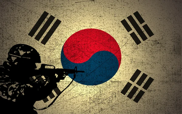 Corea del Sud Forza militare — Foto Stock