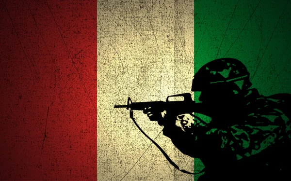 Italia Fuerza militar — Foto de Stock