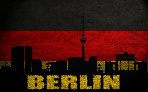 Utsikt över berlin — Stockfoto