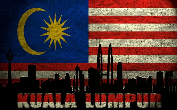 Vista di Kuala Lumpur — Foto Stock
