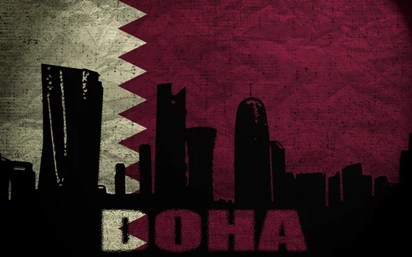 Ansicht von doha — Stockfoto