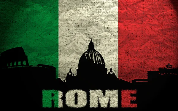 Blick auf Rom — Stockfoto