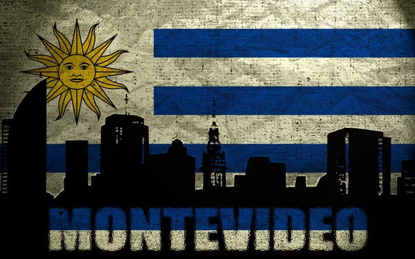 Montevideo görünümünü — Stok fotoğraf