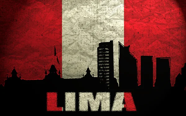 Widok z lima — Zdjęcie stockowe