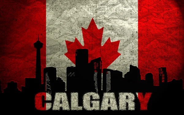 Blick auf Calgary — Stockfoto