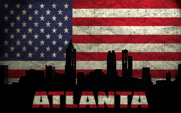 View of Atlanta City — Stock Photo, Image