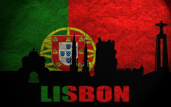Vue de Lisbonne — Photo