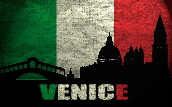 Вид на Венецию — стоковое фото