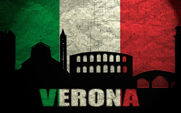 Blick auf Verona — Stockfoto