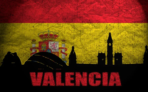 Pohled z Valencie — Stock fotografie