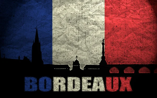 Vista de Bordeaux — Fotografia de Stock