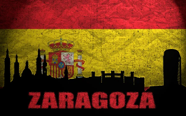 Visa Zaragoza — Stockfoto