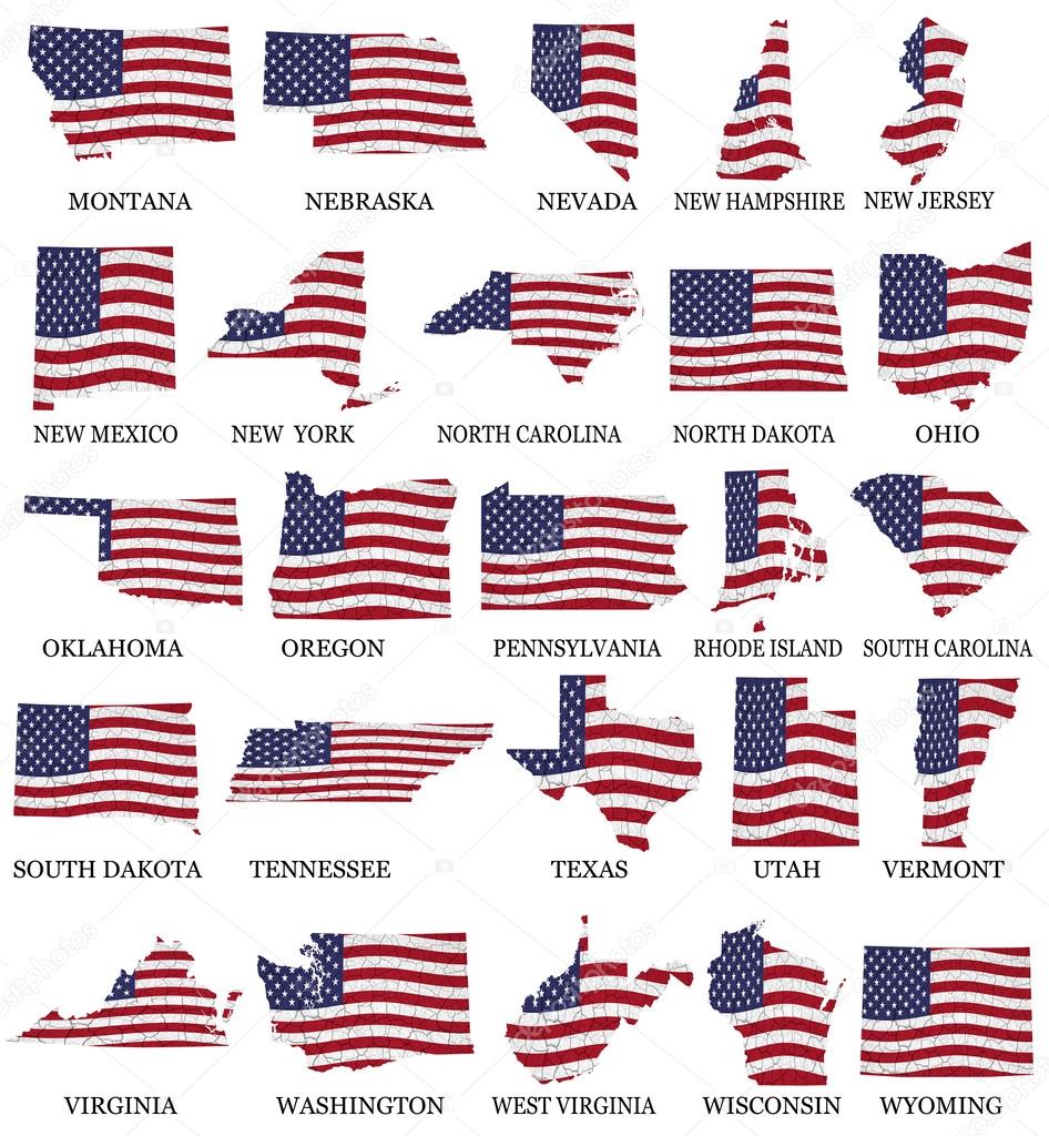 American States From M to W