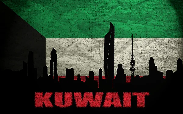 Blick auf Kuwait — Stockfoto