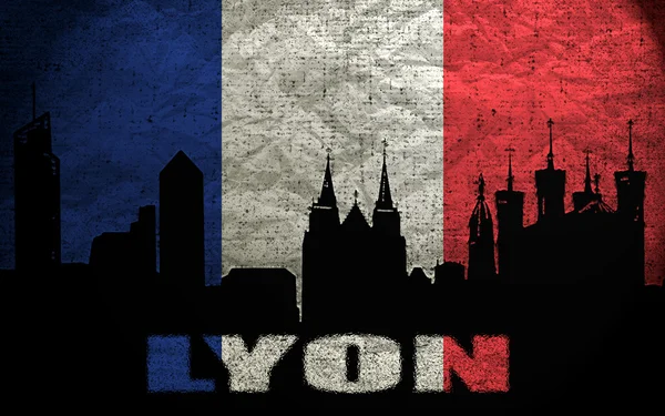 Ansicht von lyon — Stockfoto