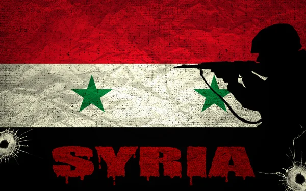 Syrischer Konflikt — Stockfoto