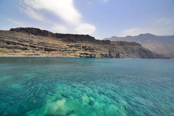 Baía azul — Fotografia de Stock