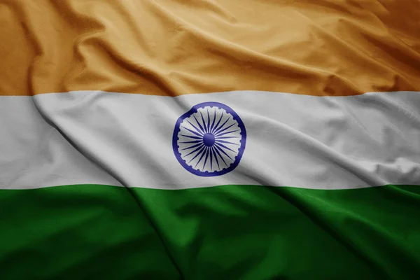 Bandeira da Índia — Fotografia de Stock