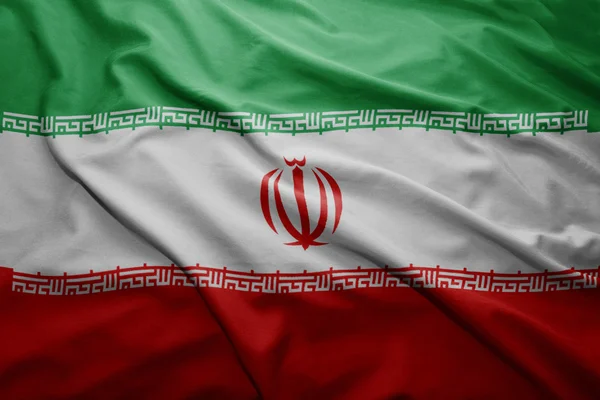 Bandiera dell'Iran — Foto Stock
