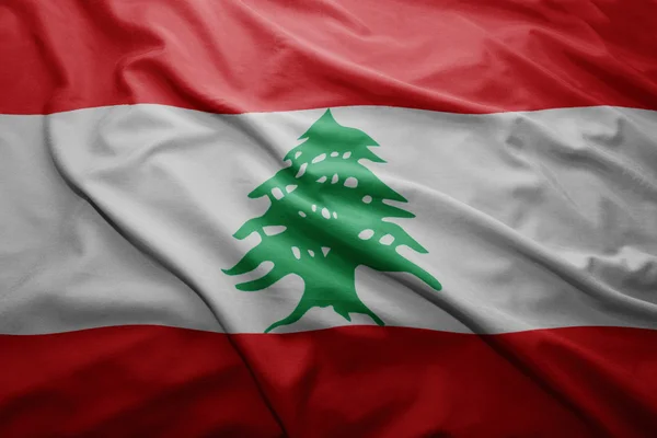 Flag of Lebanon — Stock Photo, Image