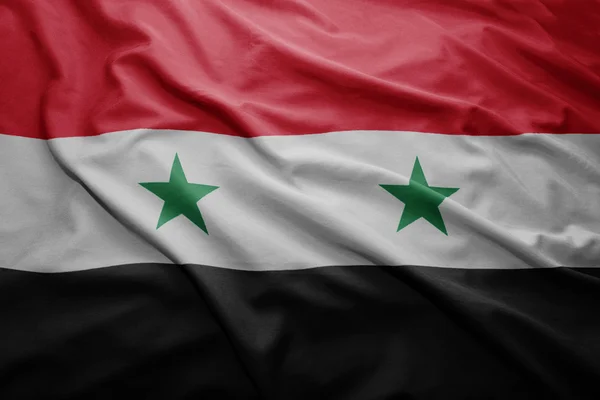 Flag of Syria — Stok fotoğraf