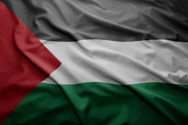 Flagge von Palestin — Stockfoto