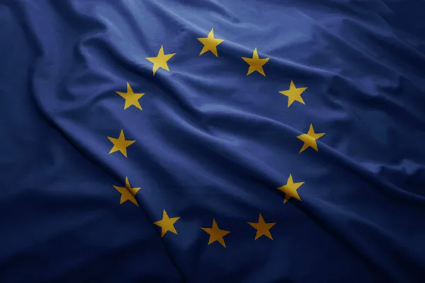 Europeiska unionens flagga — Stockfoto