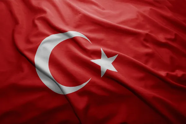 Bandera de Turkey — Foto de Stock