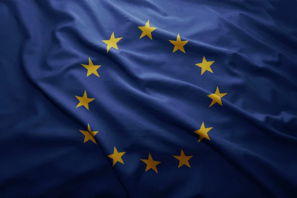 Bandera de la Unión Europea Imágenes de stock libres de derechos