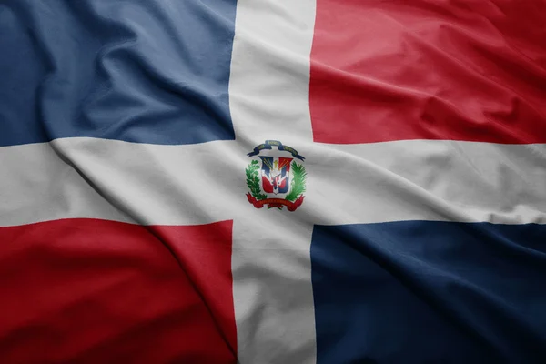 Flag of Dominican Republic — Stock Photo, Image