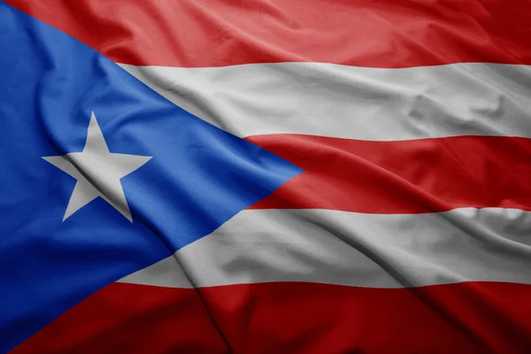 푸에르토리코의 국기 — 스톡 사진