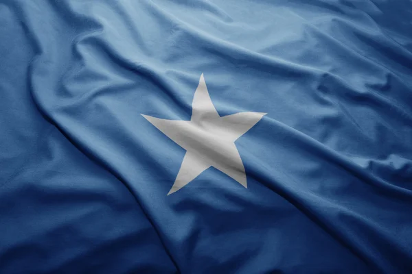 Bandera Somalii — Zdjęcie stockowe