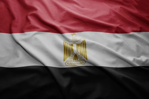 Vlajka Egypta — Stock fotografie