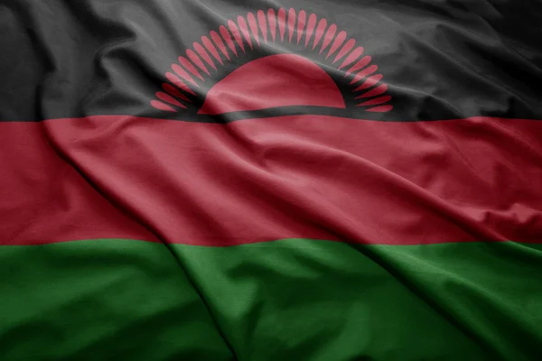 Flagge von Malawi — Stockfoto