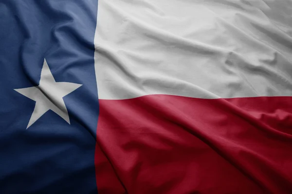 Flagge des texanischen Staates — Stockfoto