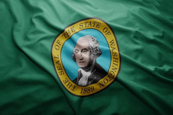 Flag of Washington state — Stock Photo, Image