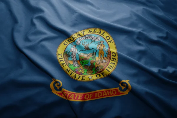 État du drapeau de l'Idaho — Photo