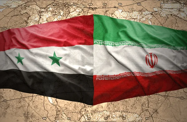 Syrië en iran — Stockfoto