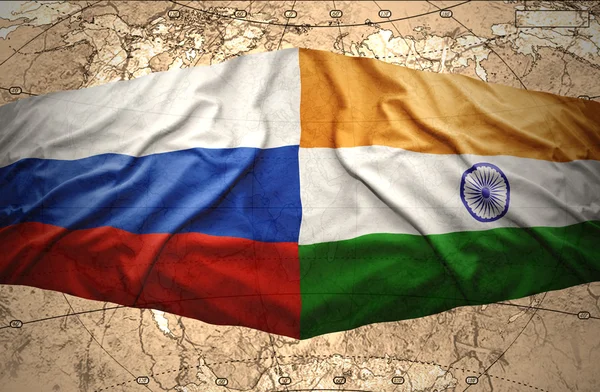 Russie et Inde — Photo