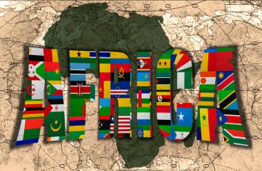 Africa, the Dark Continent clipart