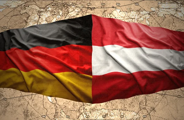 Alemanha e Áustria — Fotografia de Stock